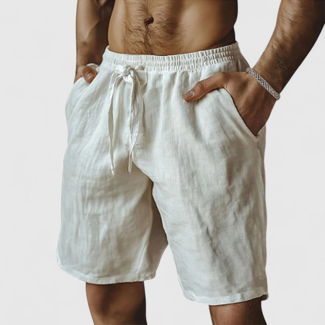 Ash - Relaxed Fit Shorts with Drawstring Waist for Resort Comfort