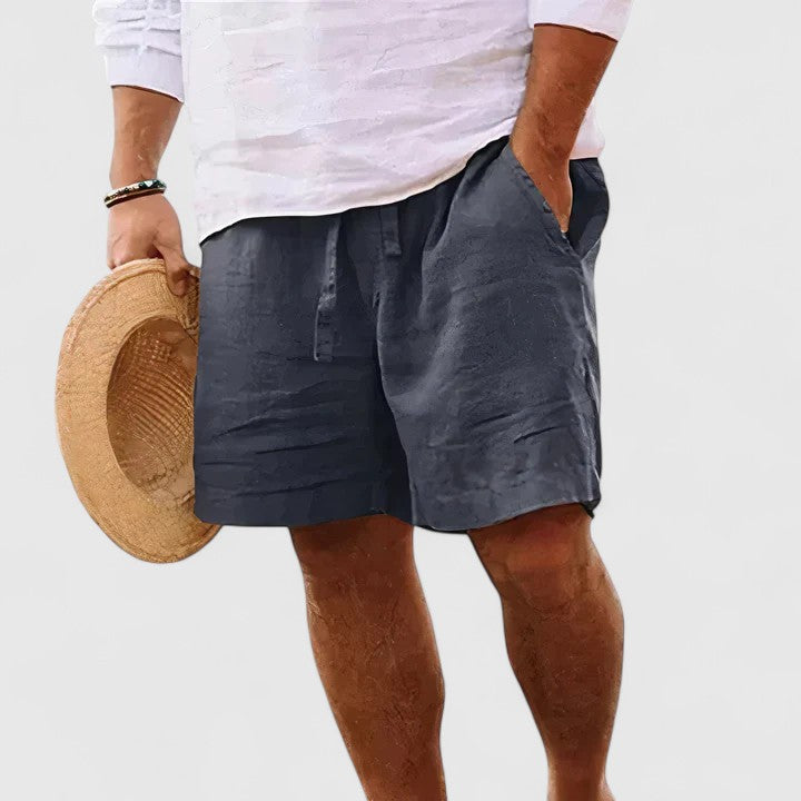 Elowen - Resort Shorts with Drawstring Waist for Beachside Comfort