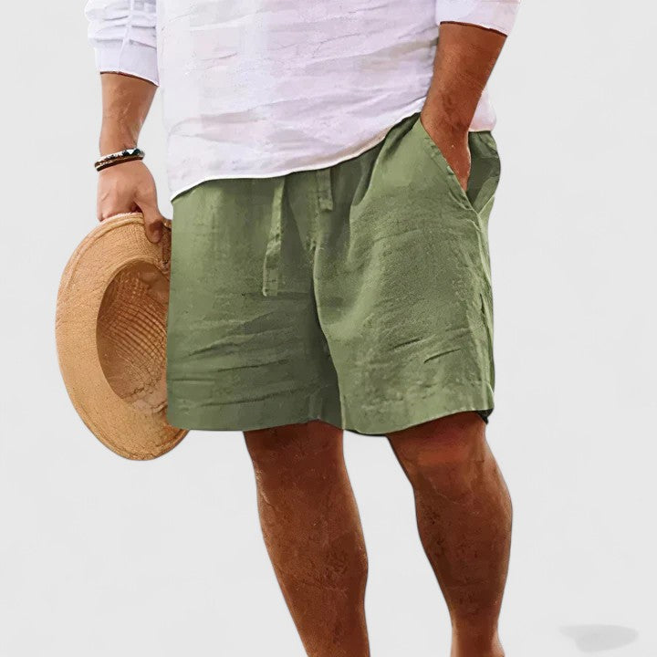 Elowen - Resort Shorts with Drawstring Waist for Beachside Comfort