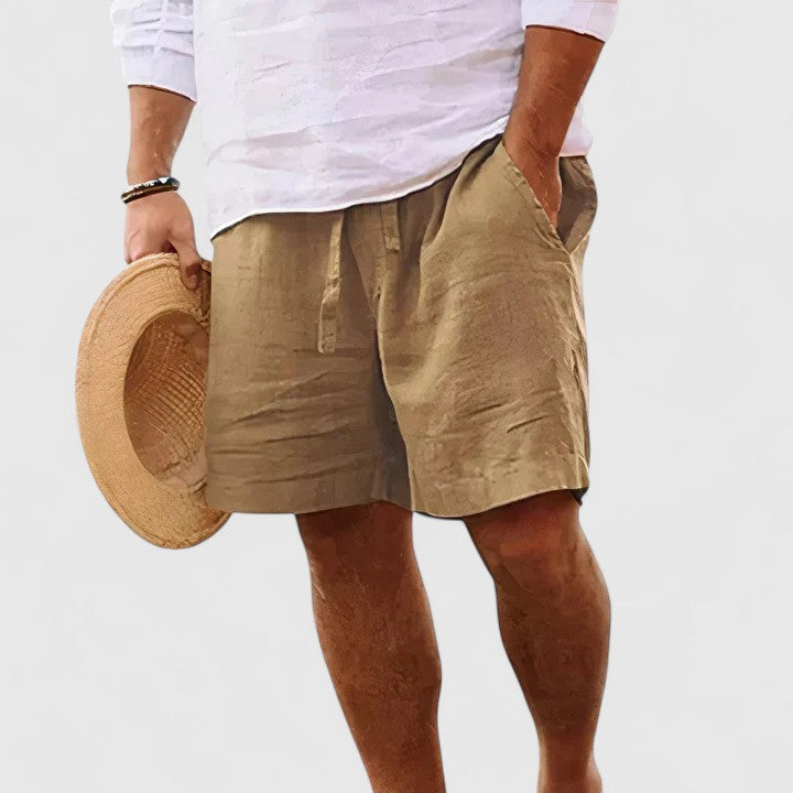 Elowen - Resort Shorts with Drawstring Waist for Beachside Comfort