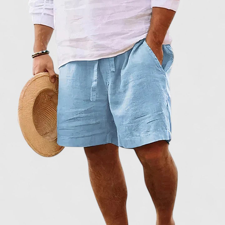 Elowen - Resort Shorts with Drawstring Waist for Beachside Comfort